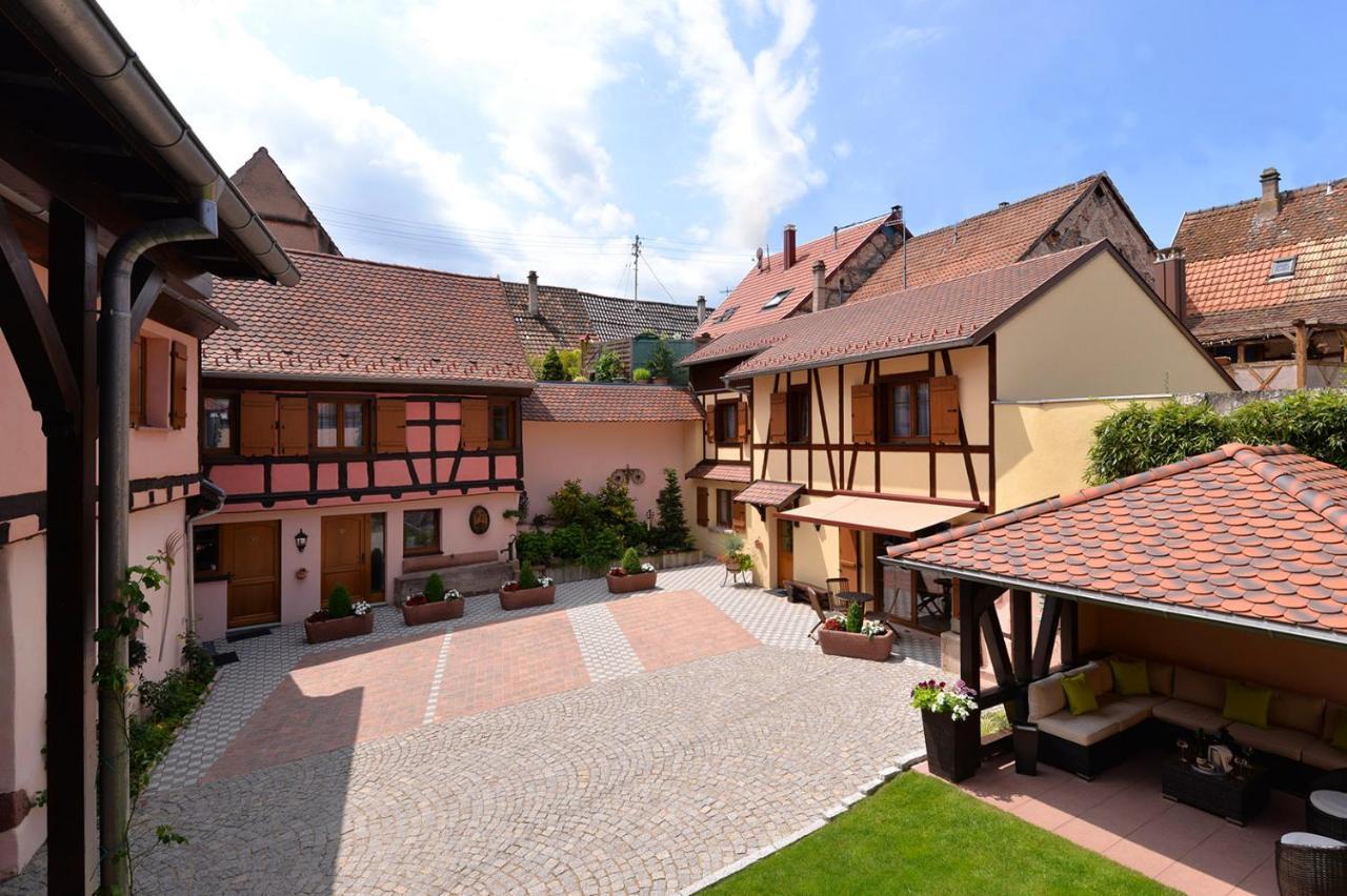 B&B Le Clos Des Raisins Бебленхайм Экстерьер фото