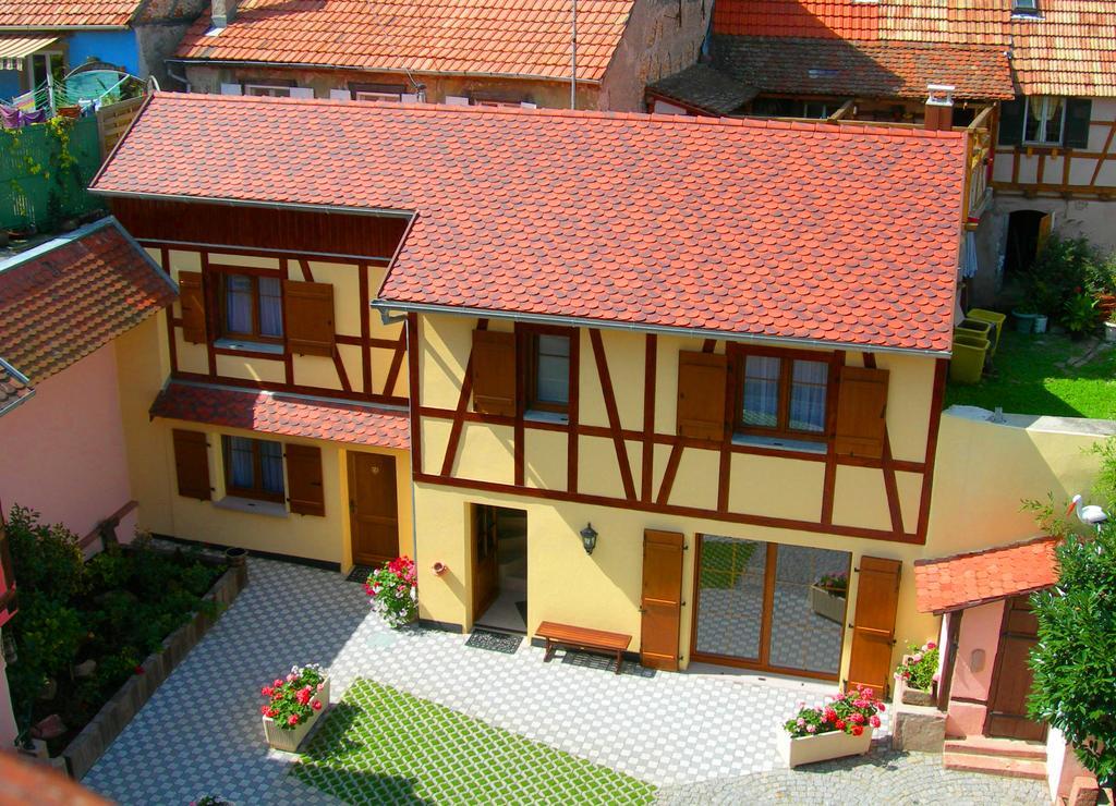 B&B Le Clos Des Raisins Бебленхайм Экстерьер фото